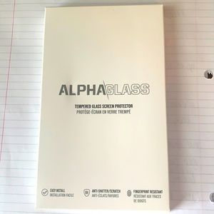 Alpha glass for iphonexmax